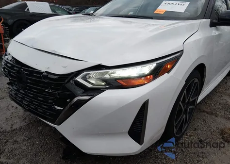 2025 Nissan Sentra Sr from USA, damaged, VIN 3N1AB8DV2SY329619